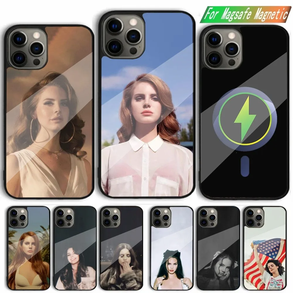 

Singer Lana-a D-Del Rey Phone Case For iPhone 15,14,13,12,11,Plus,Pro,Max Mini Magsafe Magnetic Wireless Charging