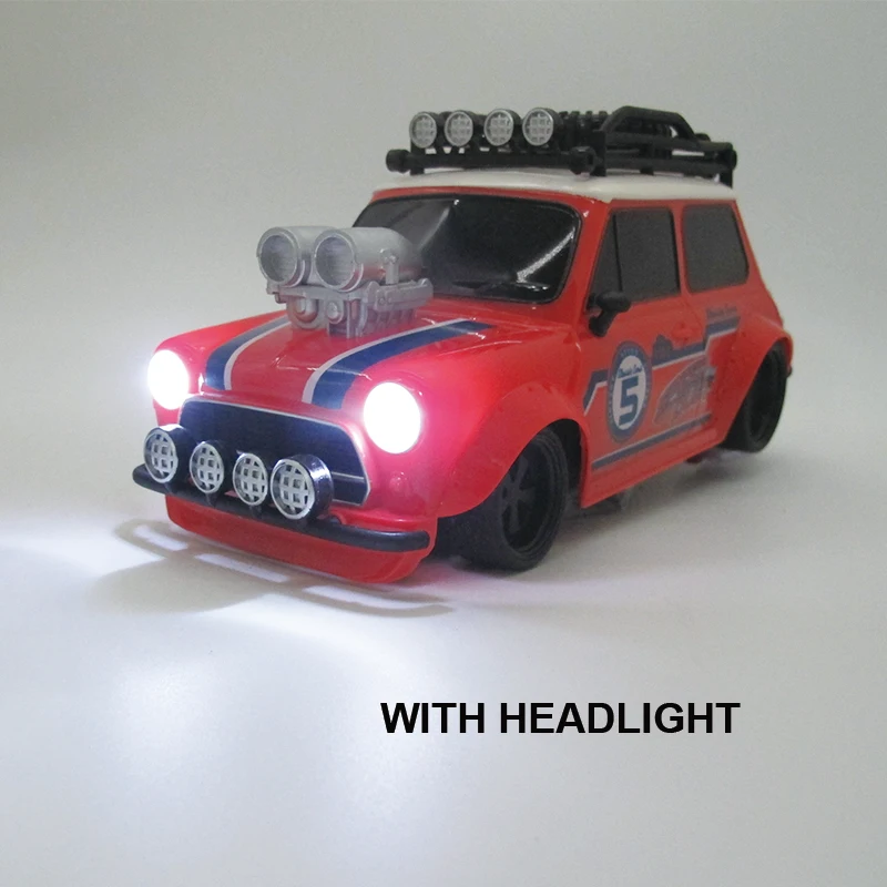 1:18 Retro Refitting MINI auto 4 canali telecomando auto 27MHz RC auto ad alta velocità luce modificata modello di veicolo auto giocattolo per bambini
