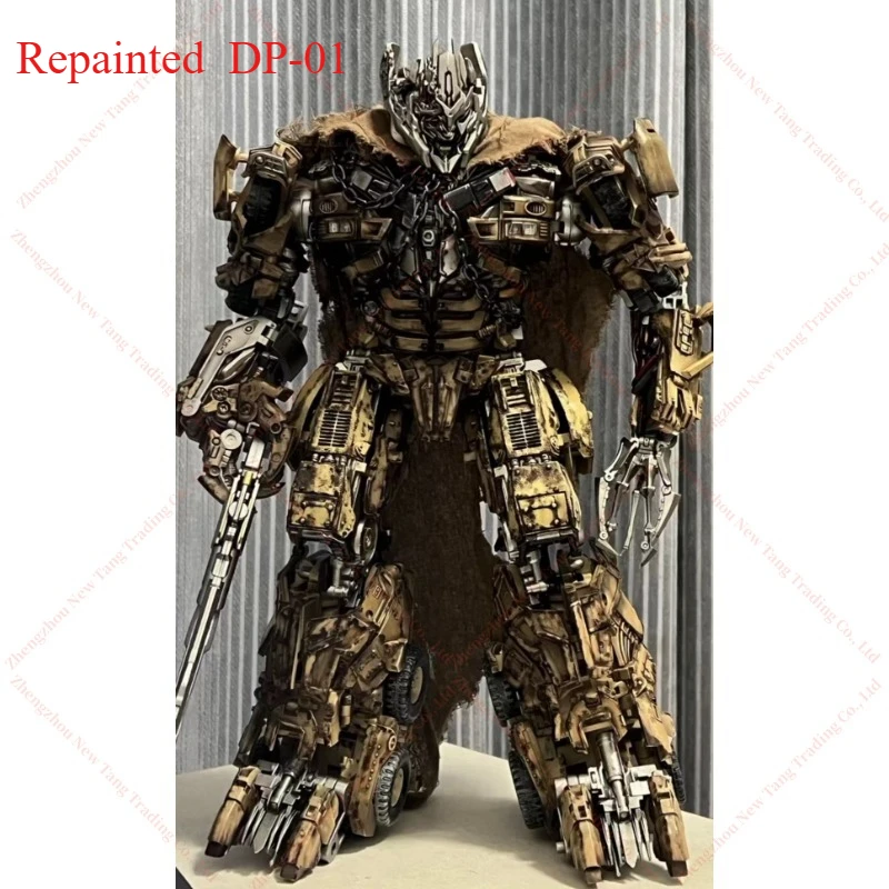 Transformed Toys DIY Hand Painted Repaint Recoat  DP01 DP-01 MG Tank Megatank Desert Color Oversize 35CM Repair Action Figure