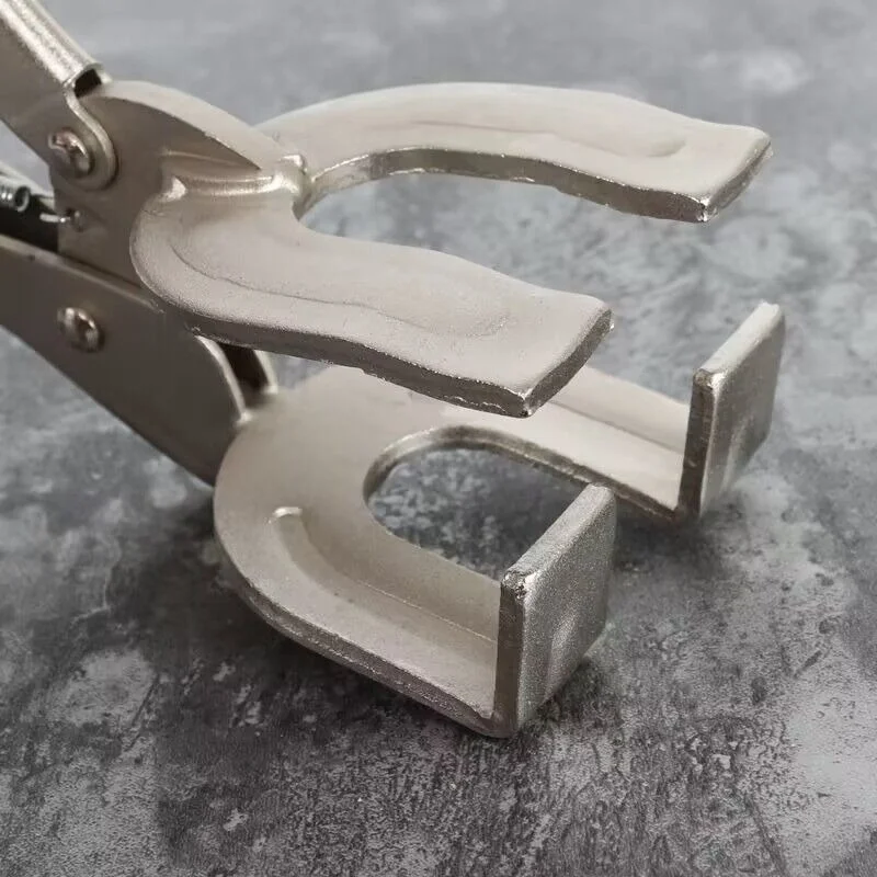 Pinza di bloccaggio per saldatura a forma di U da 9 pollici Pinza per morsetto per saldatura di metalli multifunzionale regolabile Rilascio rapido per una facile rimozione