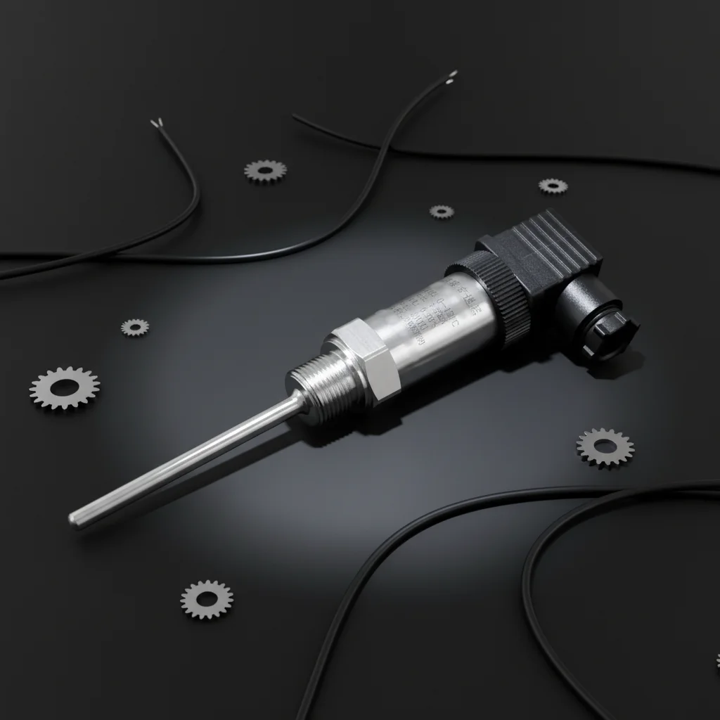 RTD Temperature Transmitter 4-20mA 0-10V RS485 PT100 Temperature Sensor Use for Chemical Industry Hydraulic Systems