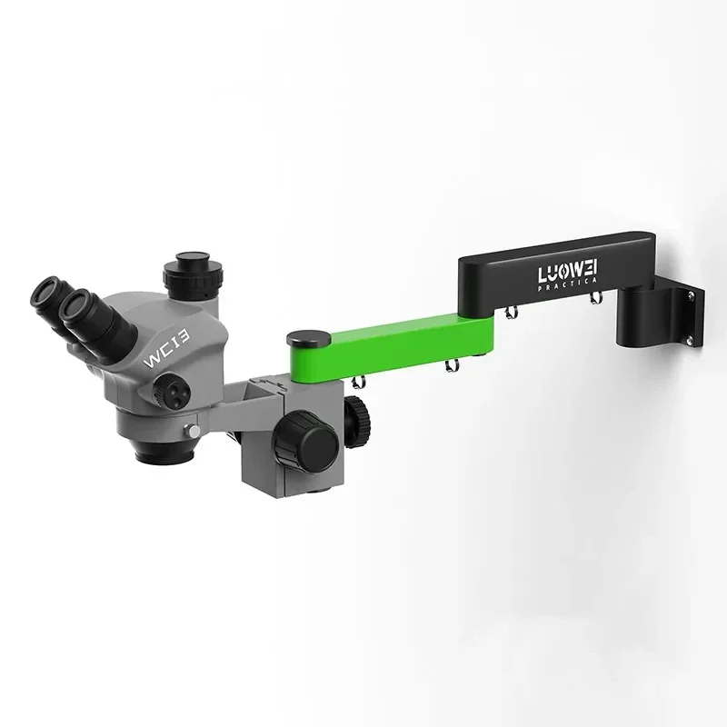 32 24 مللي متر مجهر توضيح الذراع للتدوير العالمي حامل ستيريو ثلاثي العينيات مجهر HDMI USB كاميرا فيديو إصلاح الهاتف