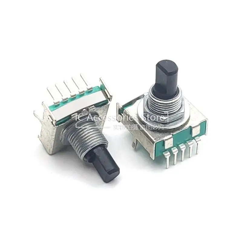 

2PCS RS17 Type Rotary Switch Conversion Switch Gear Switch 1*3 Gear Half Shaft 15MM Band Switch