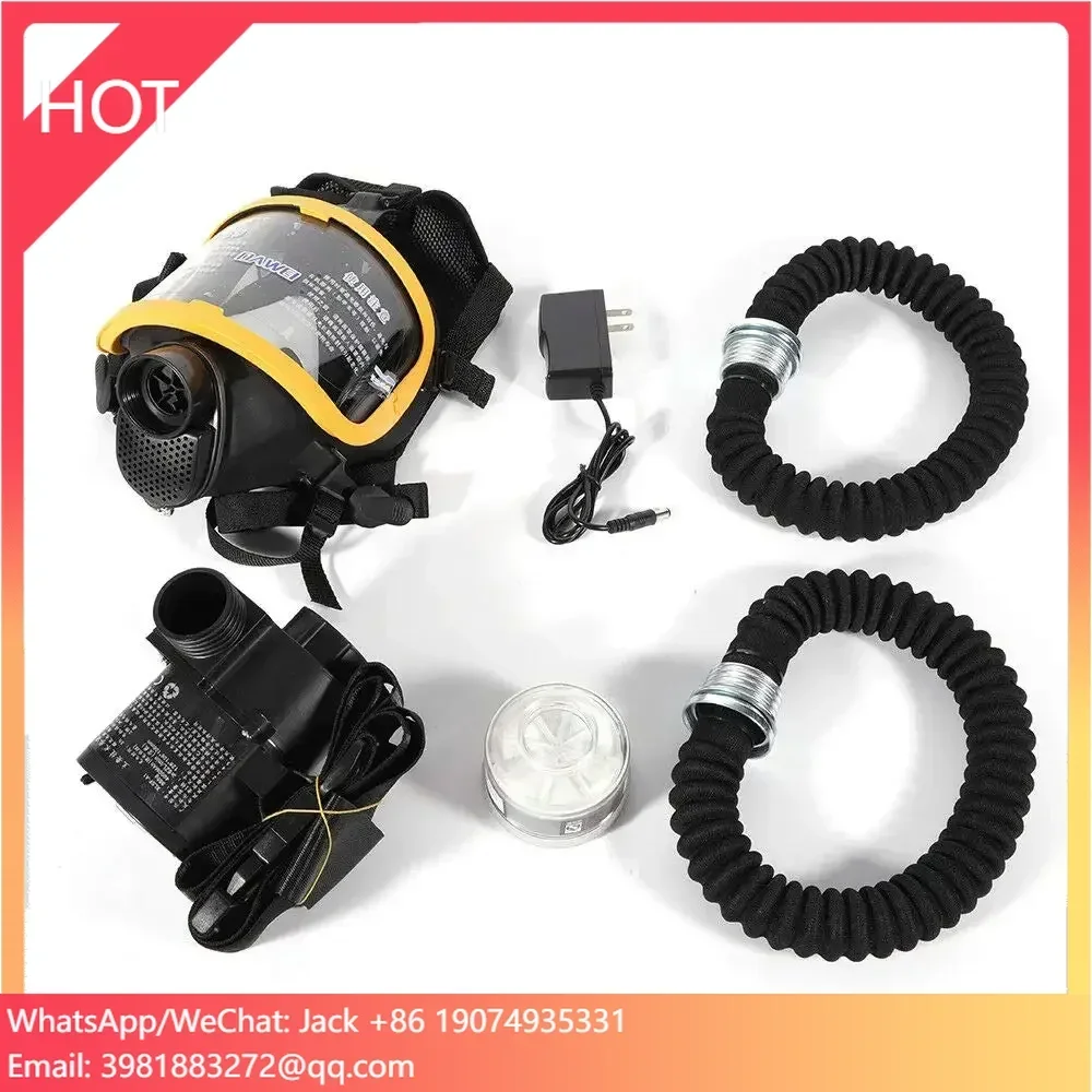 

Full Face Double Protection Filter Anti Gas Mask Respirator Mask