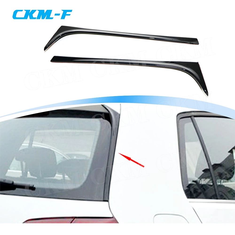 

Car Rear Spoiler Side Wing Lip for Volkswagen Golf 7 MK7 Standard Not For GTI R 2014 2015 2016 2017