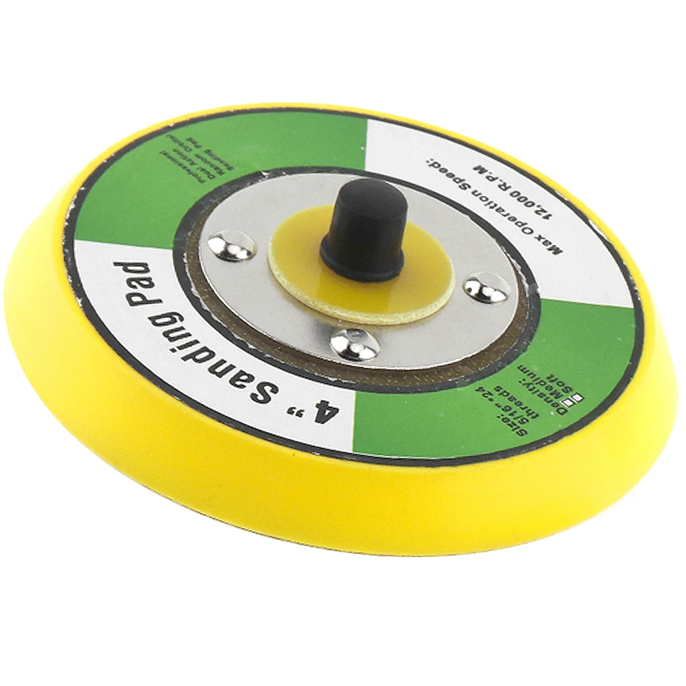 Polishing plate 4 Inch Professional 12000RPM Double-acting Random Orbital Sanding Pads with Smooth Surface for Polishing Sanding