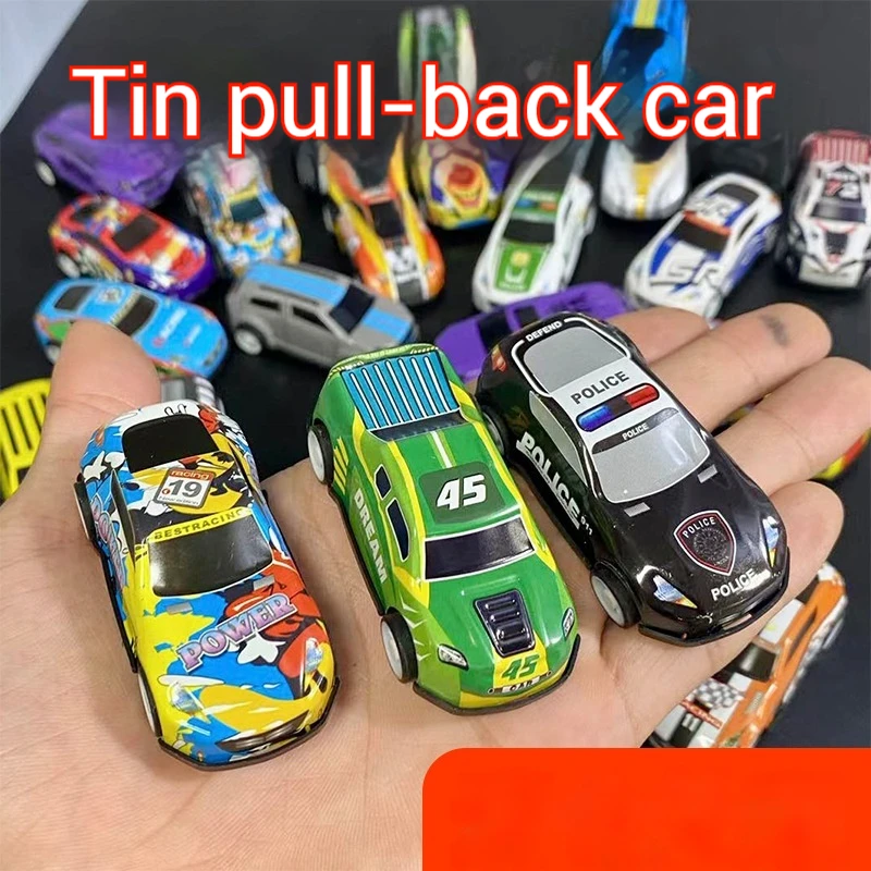 Bare Metal Sheet Rebound Car Mini Simulation Car Drop Resistant Children'S Toy Car Model Wholesale Of Children'S Ornaments