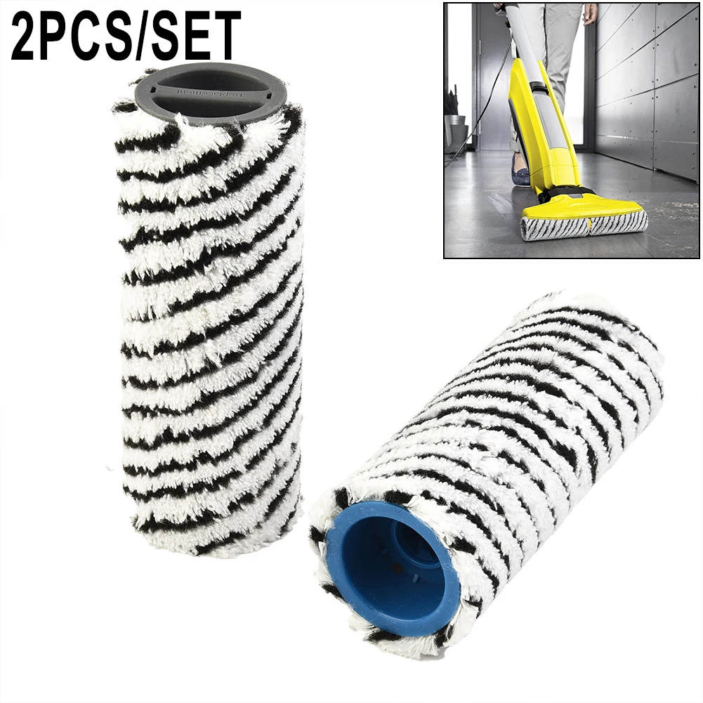 Stone Roller Set For Karcher Archer FC7 FC7 Premium FC5 FC 5 Premium Cordless Microfiber For Household Tile Flooring 150x60mm