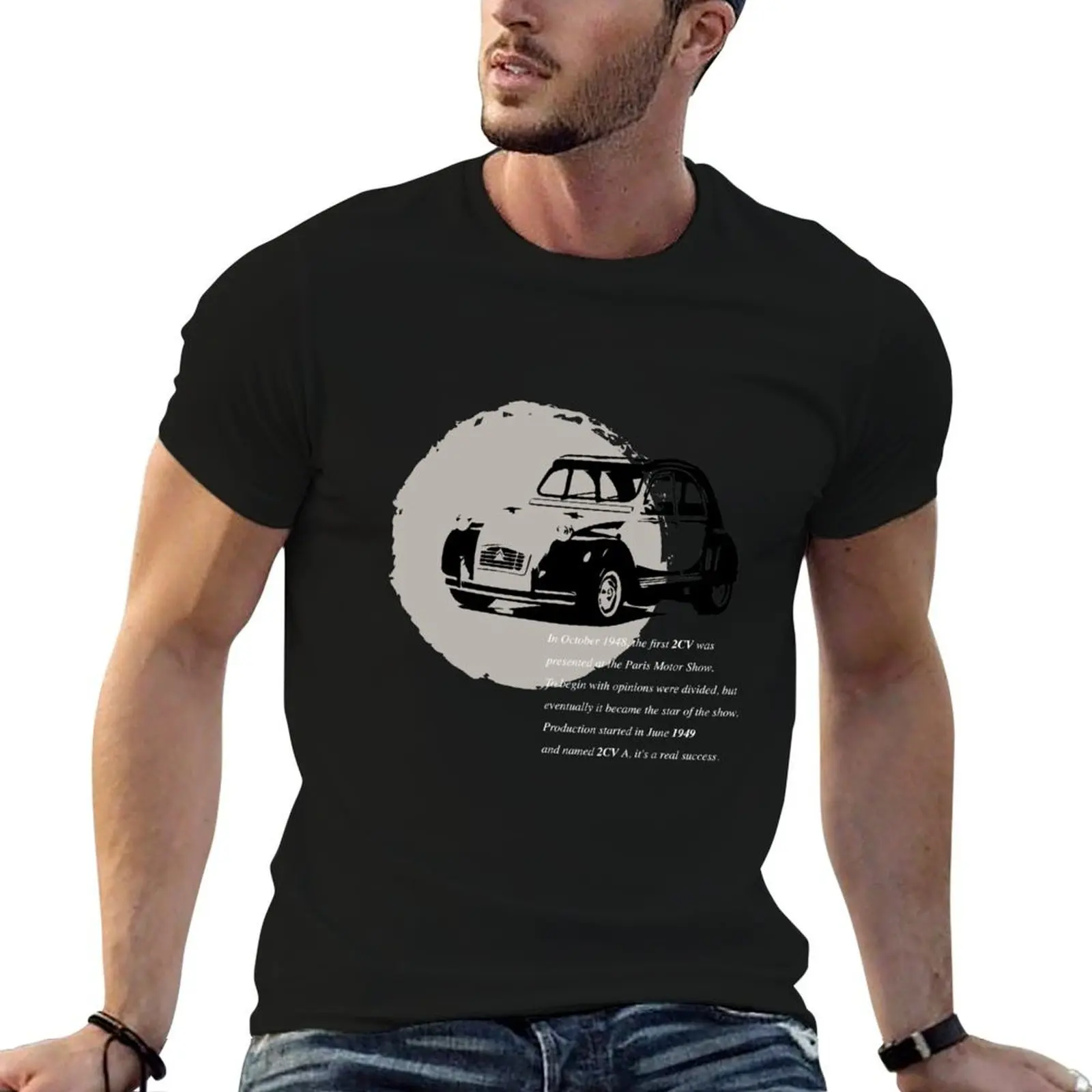 classic 2cv T-Shirt man t shirts high quality luxury brand man t shirt graphic cotton t shirts high quality T-shirt
