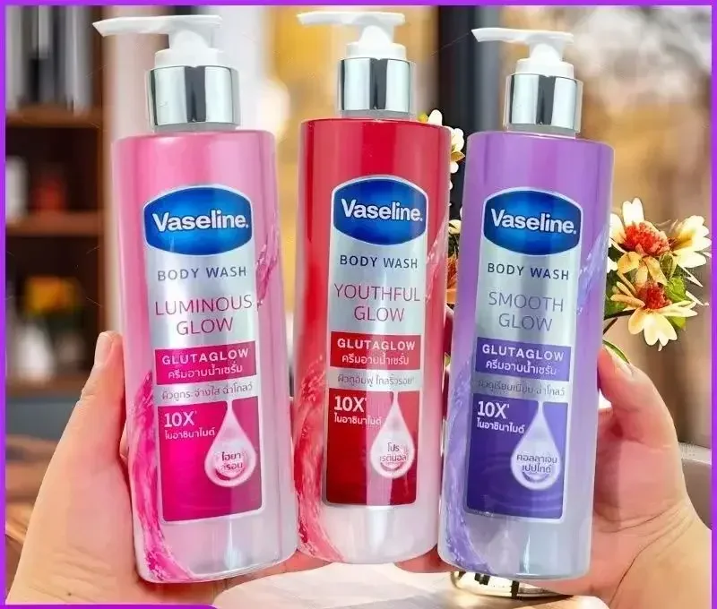 425ml Vaseline 10X Glutamate Whitening Body Soap Moisturizing and Tender Body Soap Brightening Skin Care