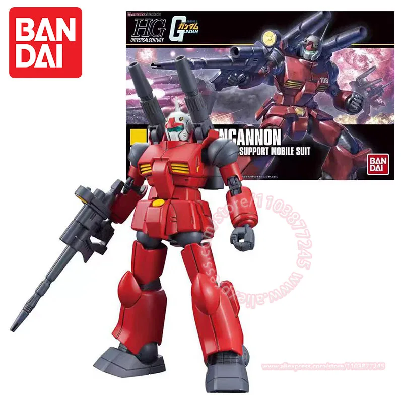 

BANDAI GUNDAM RX-77-2 GUNCANNON HGUC 190 1/144 собранная модель периферийные игрушки фигурки суставы подвижный подарок на день рождения