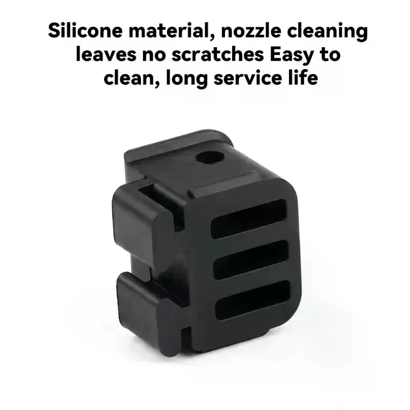 Nozzle Wiper For Bambu Lab P2S/X2D Silicone Brush High Quality Hotend Nozzles Cleanning Tool Cleaner Parts