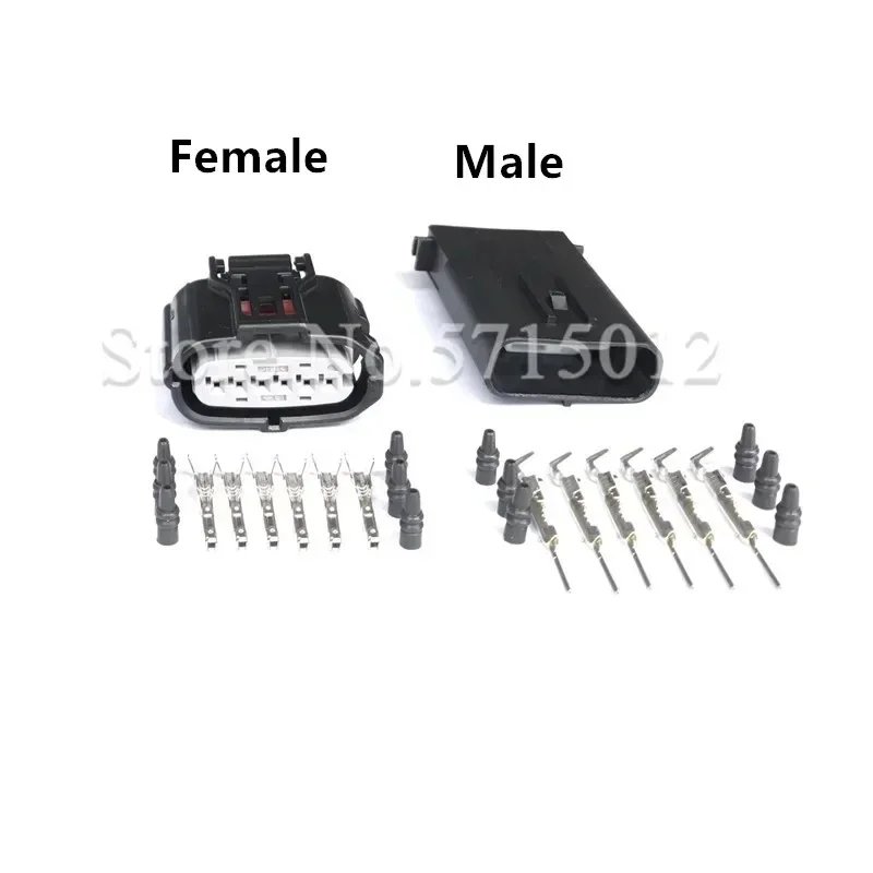 6 Hole 12831 6189-7100 TS 025 Automotive Accelerator Pedal Connector MAF Reversing Radar Socket For Toyota Subaru Mazda