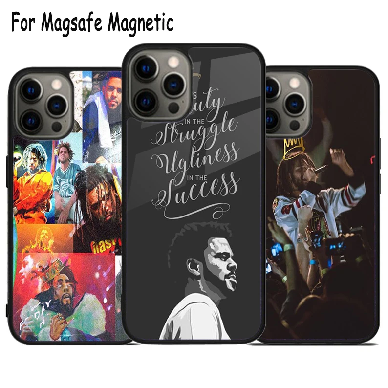 Dreamville J. COLE New Luxury fashion Wireless Magsafe Phone Case For iPhone 15 16 14 13 11 12 Pro Max Plus Magnetic Cover