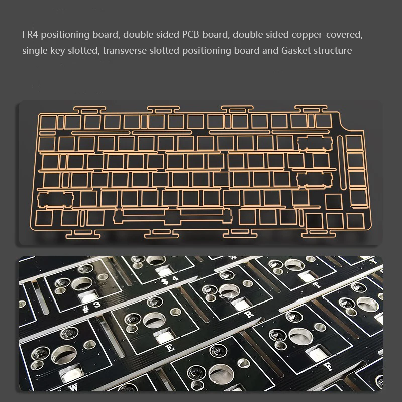 82 key hot swap switch Custom CNC Aluminum keyboard RGB Wireless 2.4G wired three-mode Gasket gaming mechanical keyboard