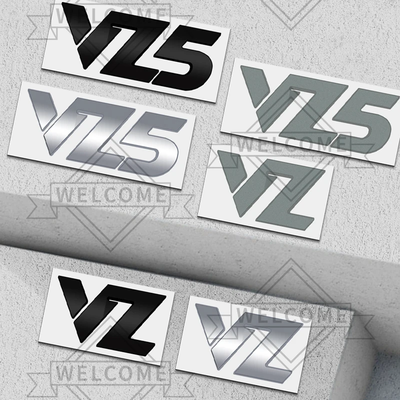 3D Car Stickers VZ VZ5 Emblem Auto Body Badge Trunk Decal For Seat Ibiza FR Leon Cupra Ateca Born Cordoba Decoration Accessories