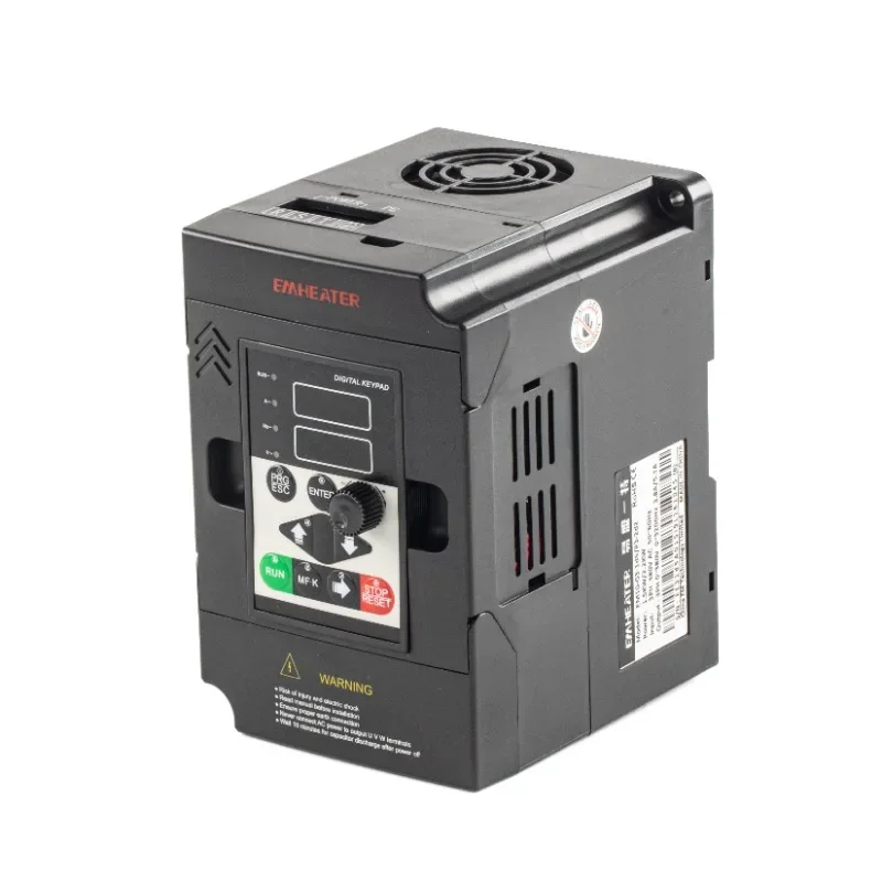 

Popular in Mexico Emheater 1.5kw 440~480V 3Phase Input and Output AC Frequency Converter