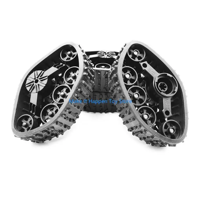 28EC Pneus chenilles en caoutchouc Pneus robotes durables Roue en caoutchouc pour mise à niveau des accessoires mise