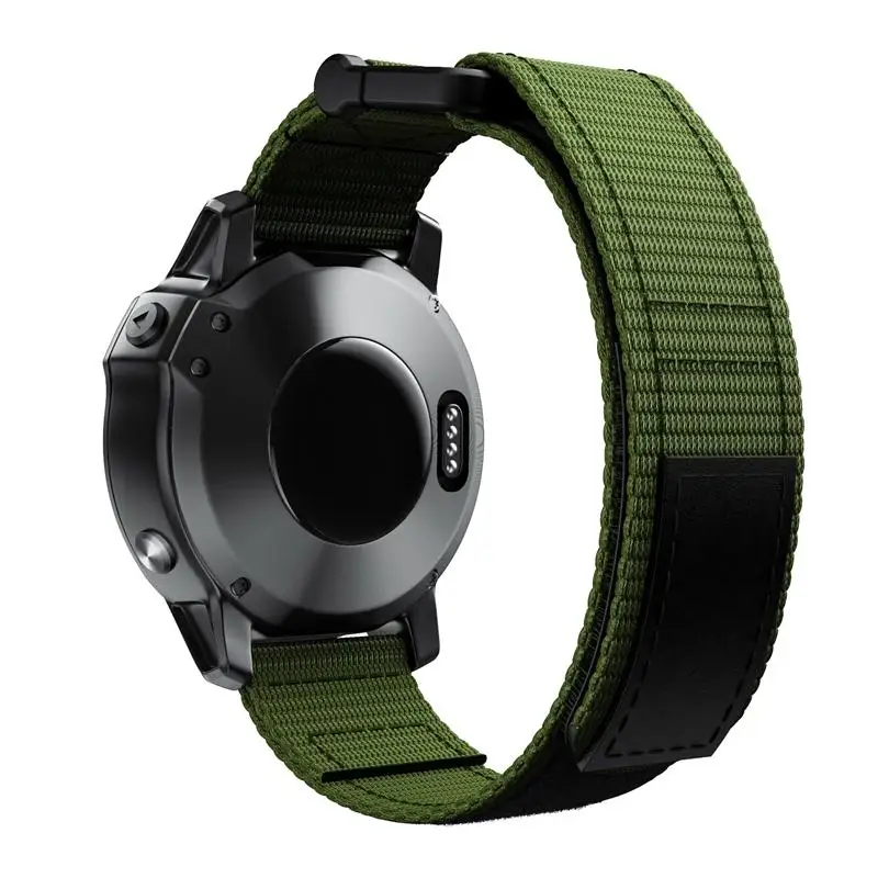 Compatible with Garmin Fenix 7/6/5/Forerunner 935/945/Approach S60/Instinct/Instinct Esports 22 replacement strap, nylon strap