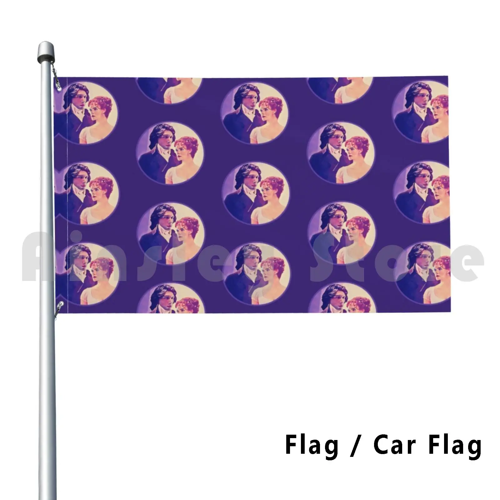 Reylo & Prejudice Outdoor Decor Flag Car Flag Reylo