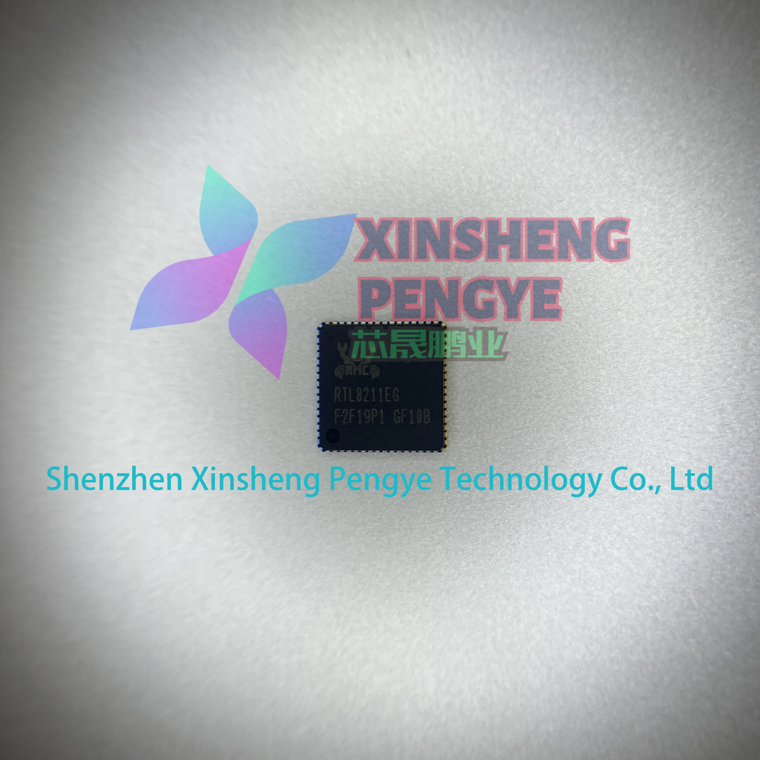 100% جديدة ومبتكرة RTL8211EG-VB-CG بمناسبة حزمة RTL8211EG QFN-64 3.3 فولت رقاقة تحكم جيجابت إيثرنت المتكاملة في المخزون