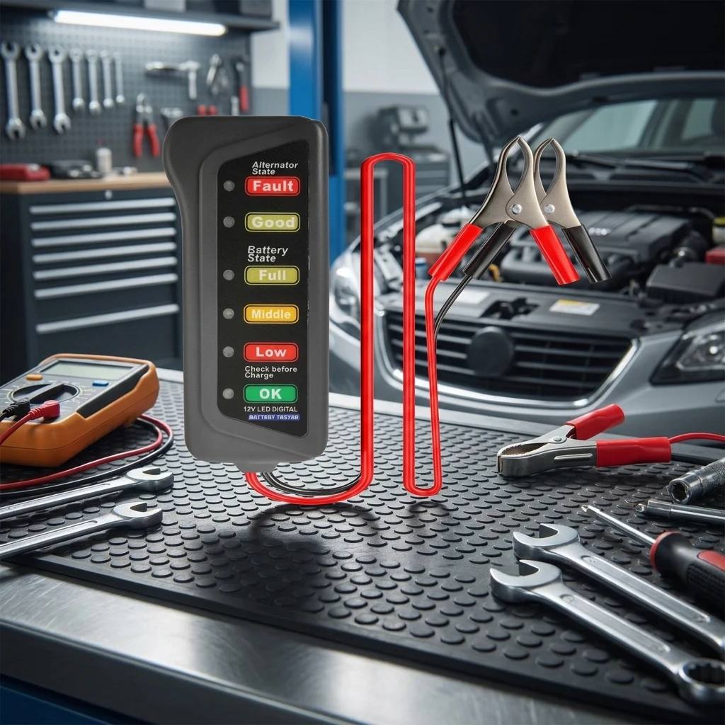 12V Car Battery Tes…