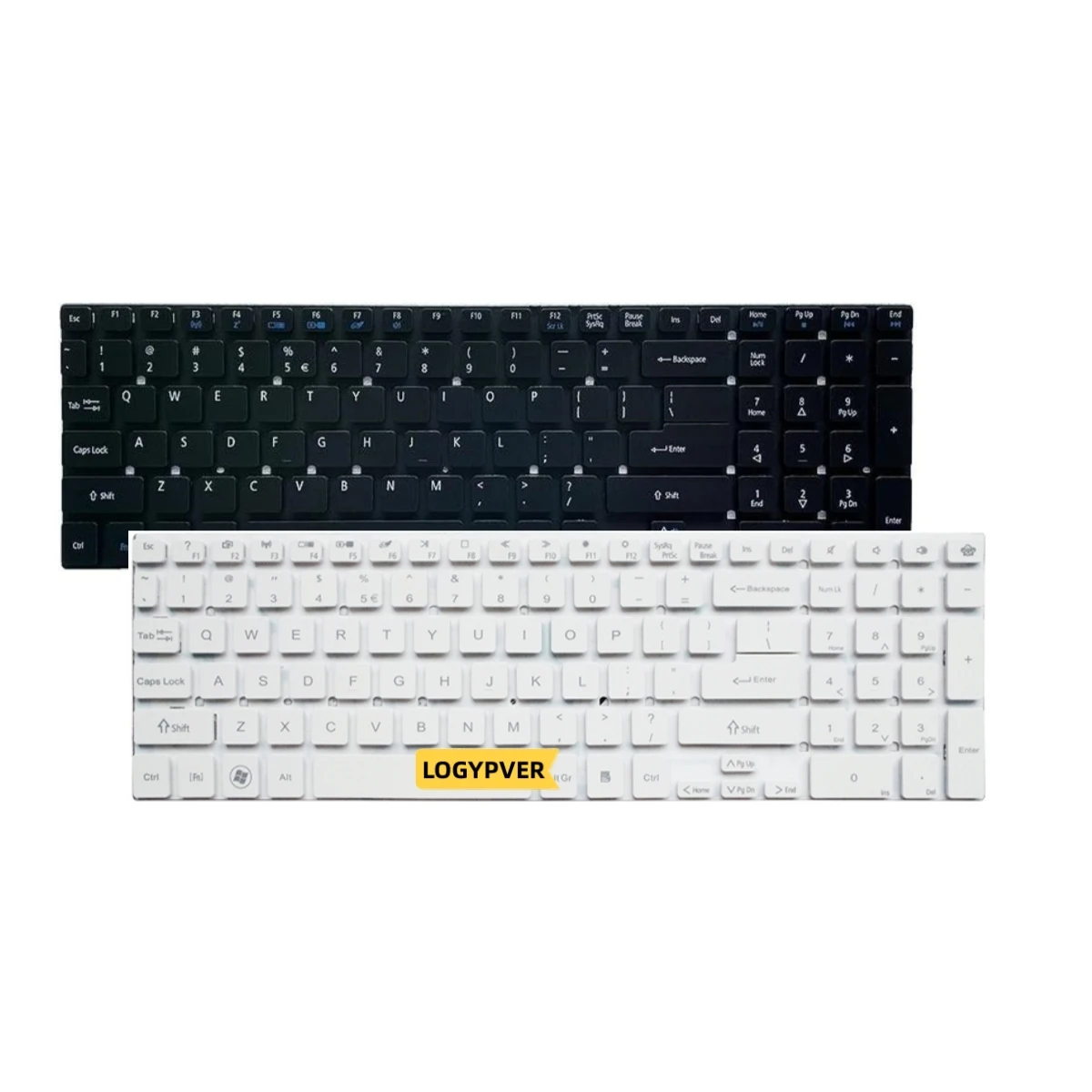 US Keyboard for Acer Aspire V3-7710 V3-772G 5830 5830G 5830T 5755 V3-551 V3-571g v3-771G V3-731 V3-572G English Black White