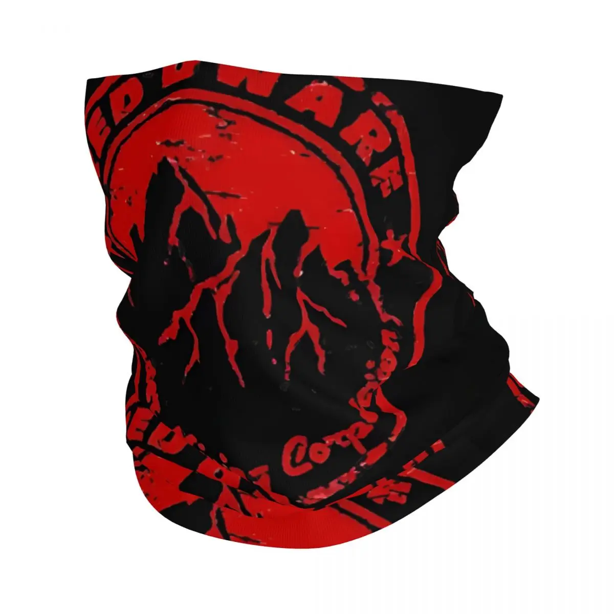 Jupiter Mining Head Red Dwarf Smeg Bandana Neck Gaiter Motocross Face Scarf Balaclava Cycling Unisex Adult Washable