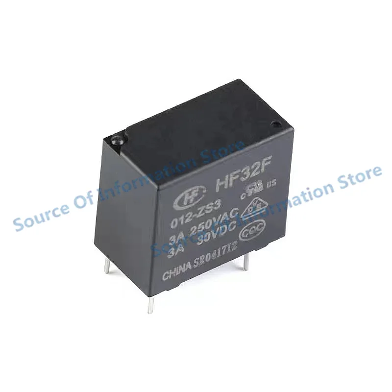 10PCS Relay JZC-32F 005 012 024-HS3 4Pin HF32F-012 024-ZS3 5V 12V 24V 5Pin 100% New original