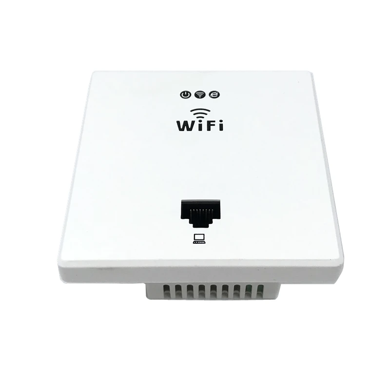 ANDDEAR White Wireless WiFi in Wall AP High Quality Hotel Rooms Wi-Fi Cover Mini Wall-mount AP Router Access Point