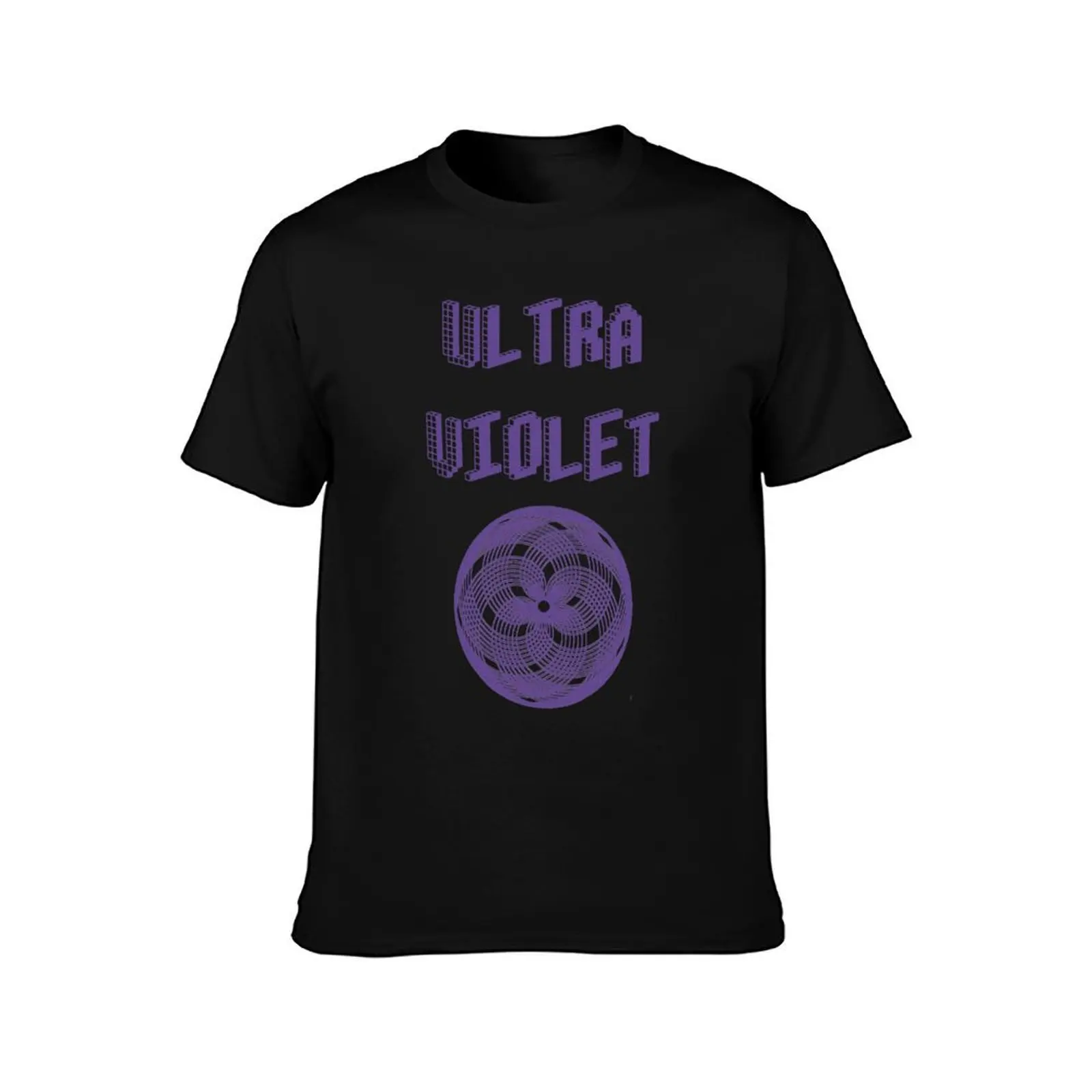Pantone Colour of the Year 2018 ULTRA VIOLET Graphic Typography T-Shirt Tough Fabric Work Tee T-Shirt