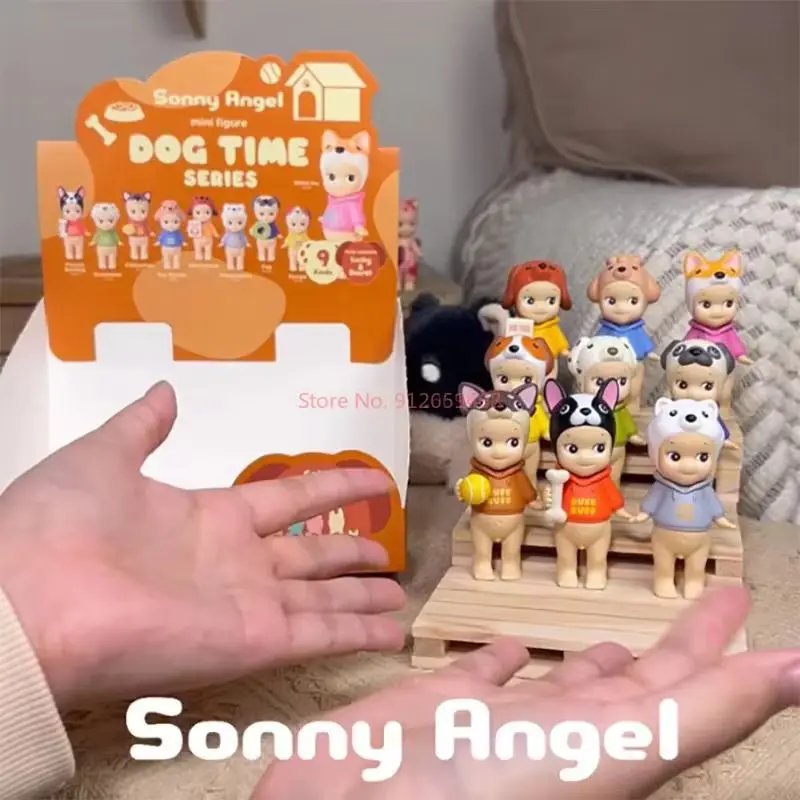 In Stock 2024 New Sonny Angel Dog Everyday Series Model Room Decoration Stark Surprise Naked Dolls Collection Toy Christmas Gift