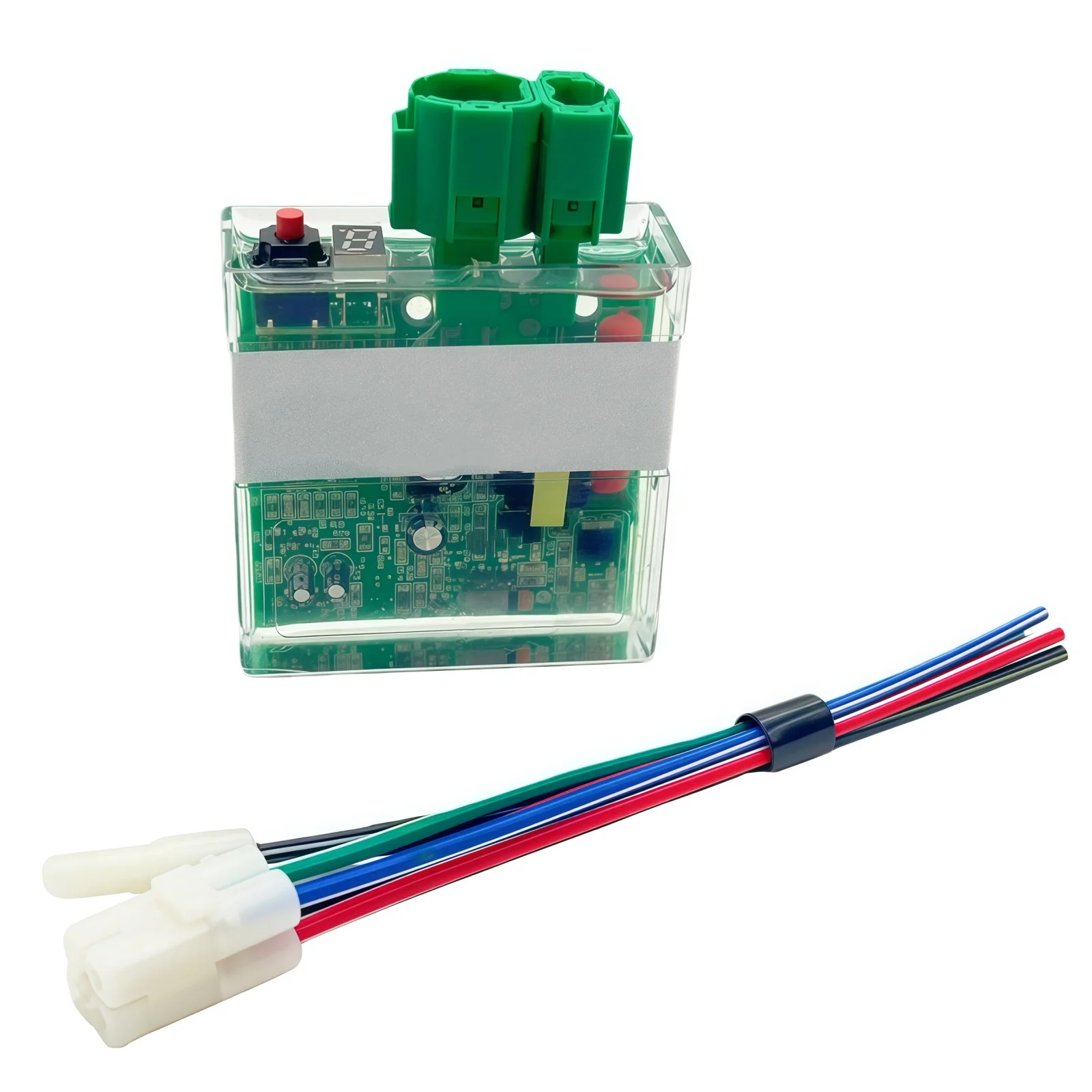 

6 Pin DC Racing Digitally Adjustable CDI Box with Cable Wire Adapter Connector Plug for GY6 50 125 150 200 250cc Scooter Bike