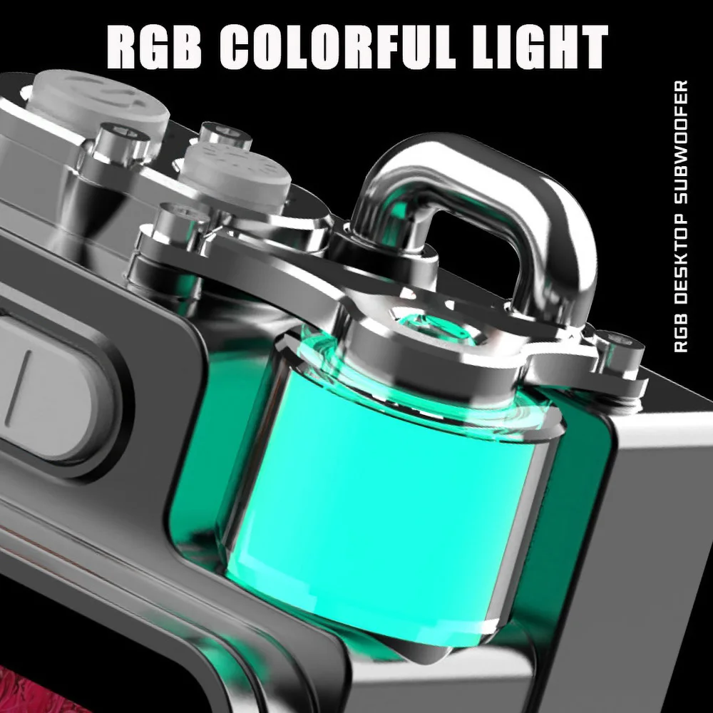 ZMFJH Outdoor Pocket Speaker Portable Bluetooth-compatible 5.4 Audio Equipment Expandable Storage with Wireless Touch Display #5