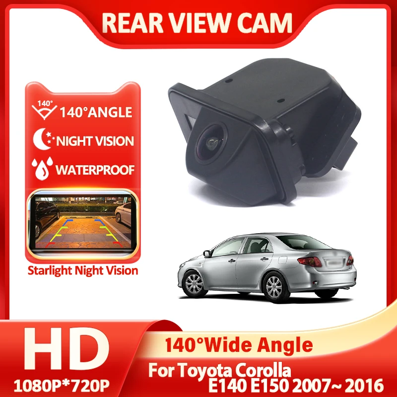

HD 1080P Car Rear View Camera For Toyota Corolla E140 E150 2007~2012 2013 2014 2015 2016 Parking HD Backup Camera Accessories