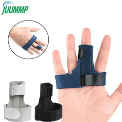 JUUMMP 1Pcs Finger Splint Support for Trigger Finger, Mallet Finger, Baseball Finger,Strain, Sprains, Broken Fingers, Basketball