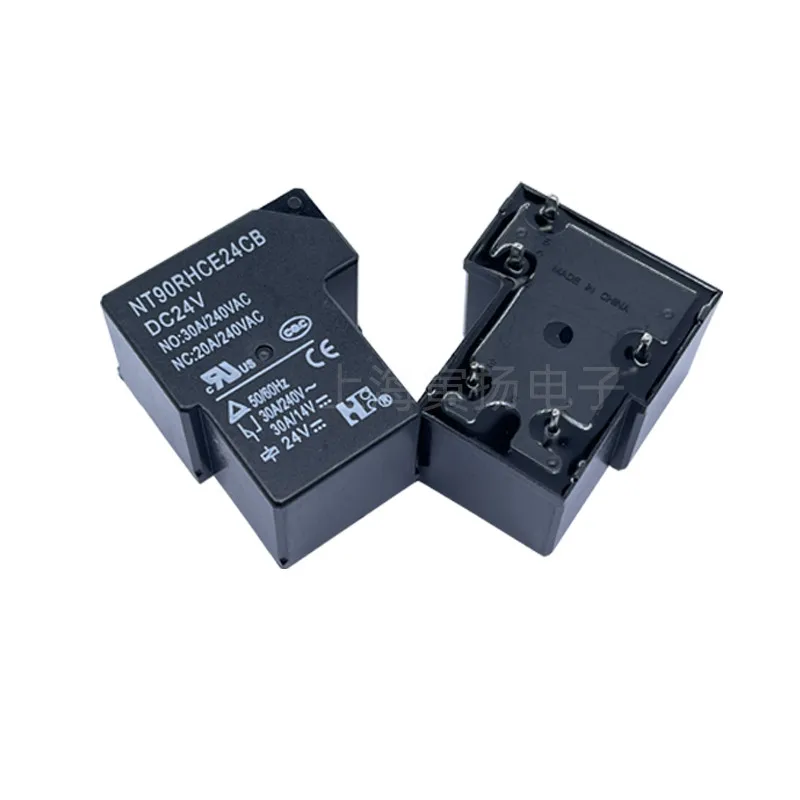 4ชิ้น NT90RNAE12CB NT90RNAE5CB NT90RNAE24CB NT90RHCE12CB 4PIN NT90RHCE24CB รีเลย์เดิมใหม่เอี่ยม5ขา
