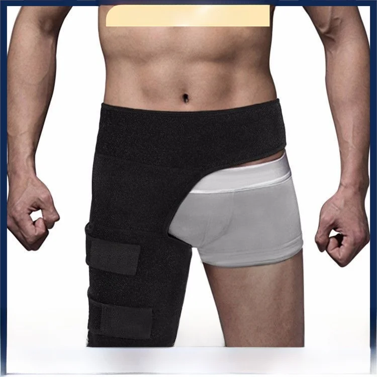 

Fitn Leg Guard Hip Belt Weightlifting Thigh Protection Sports Equipment in Strap Muscle Strain Pre Leg Support