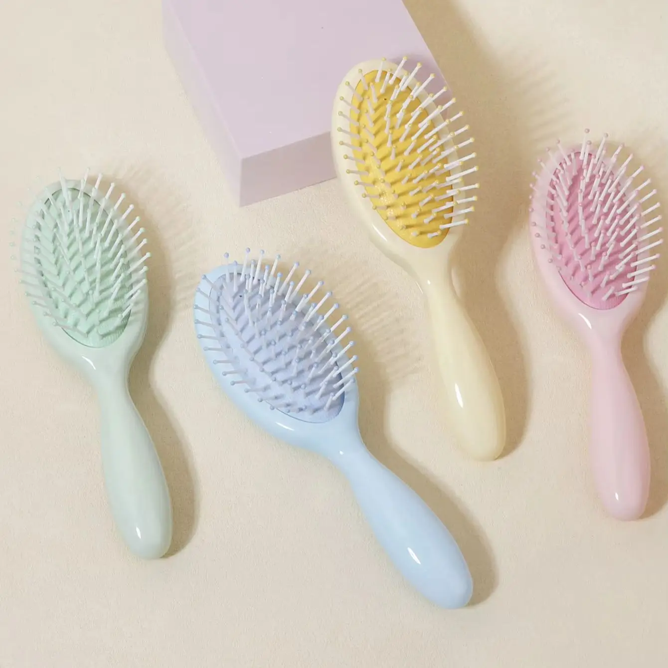 Airbag Comb Mini Cute Anti slip Korean Edition Home Durable Massage Comb Air Cushion Comb Special for real hair wigs