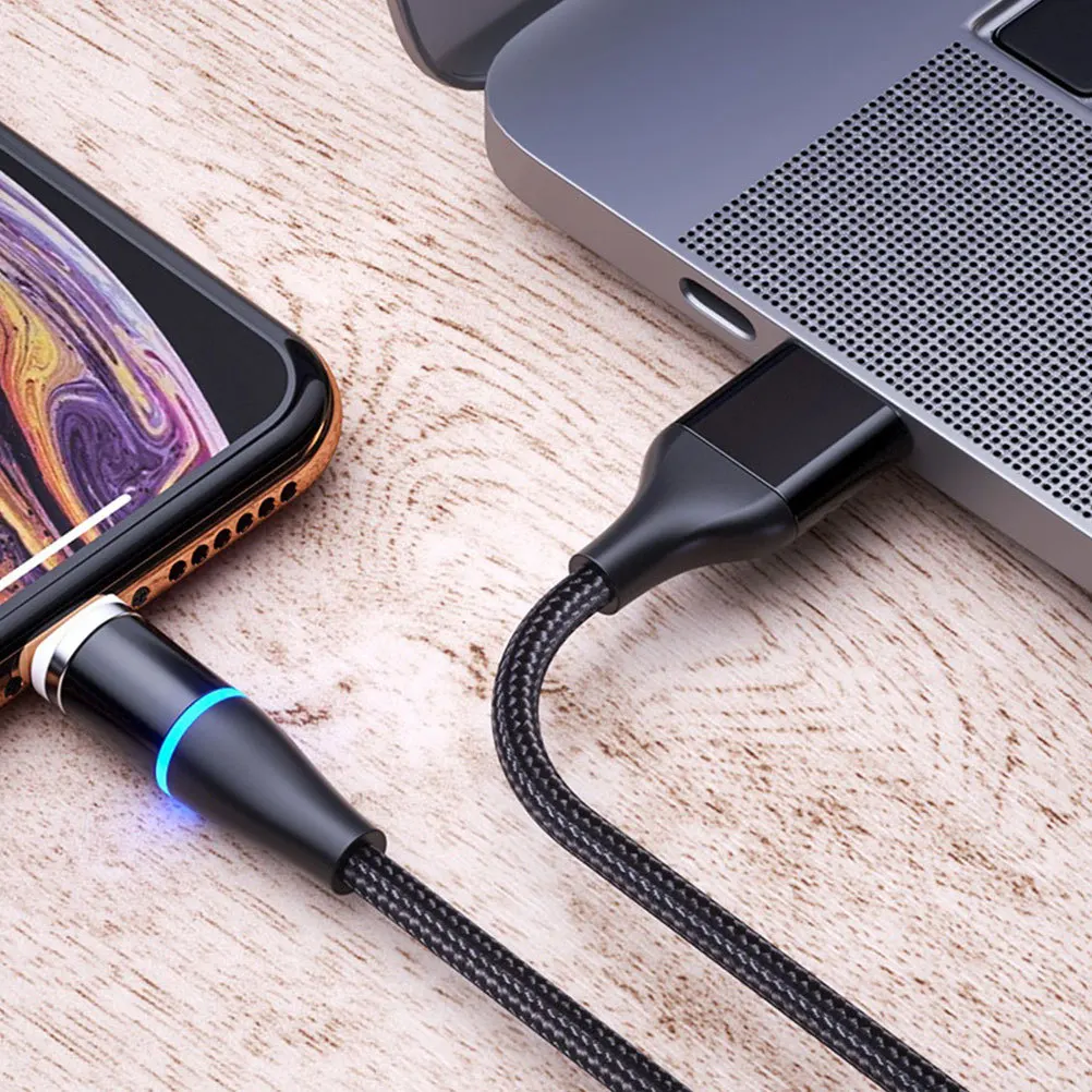 

For Type-C 3A Fast Charging Led Indicator Strong Auto-Adsorption Usb Magnetic Cable