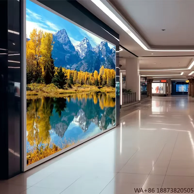 

LED Display Full Color P1.53 Indoor Screen Advertising Film Screen Video Wall Screen