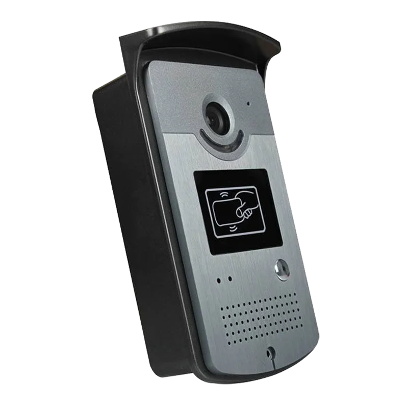 SIP network video doorphone system single button door camera panel