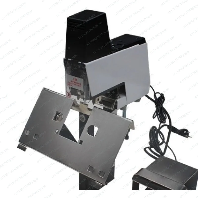 106 Electric Auto Stapler Binder, Heavy Duty 2-50 Sheets Capacity for Flat & Saddle Stitching, Desktop Booklet Maker