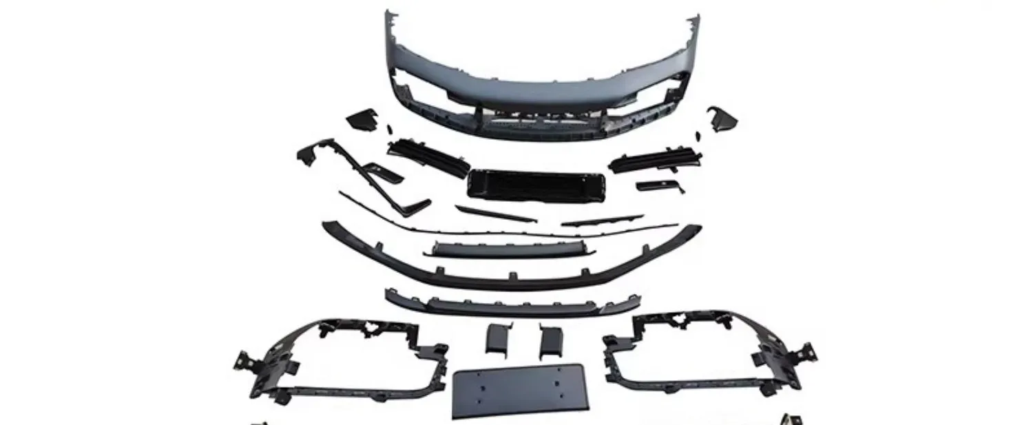 

Комплект обвесов для кузова автомобиля: передний и задний бамперы для Porsche 992 20-23, модифицированный Turbo S 992, электрический спойлер.