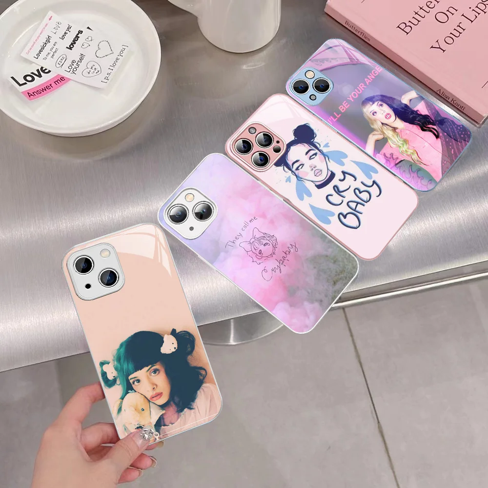 Melanie Martinez  Phone Case For iPhone 14 13 12 Mini 11 Pro XS Max X XR 14 Plus Tempered Glass Cover