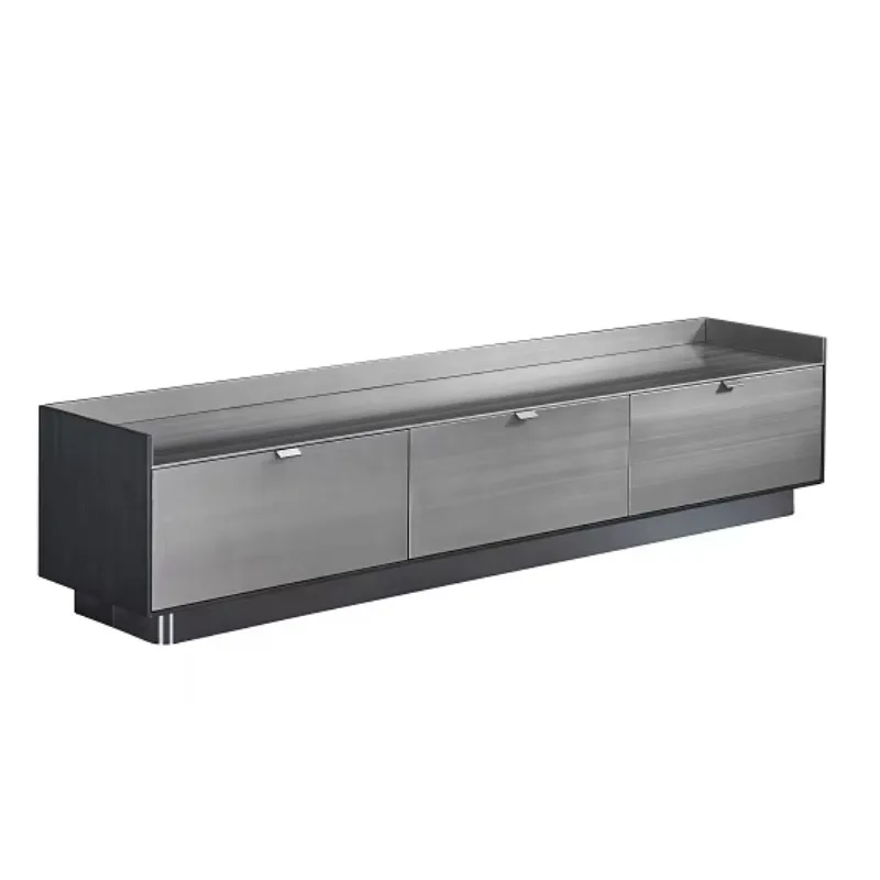 

-ForModern Minimalist Metal Painting TV Stand Italian Design Living Room TV Cabinet&