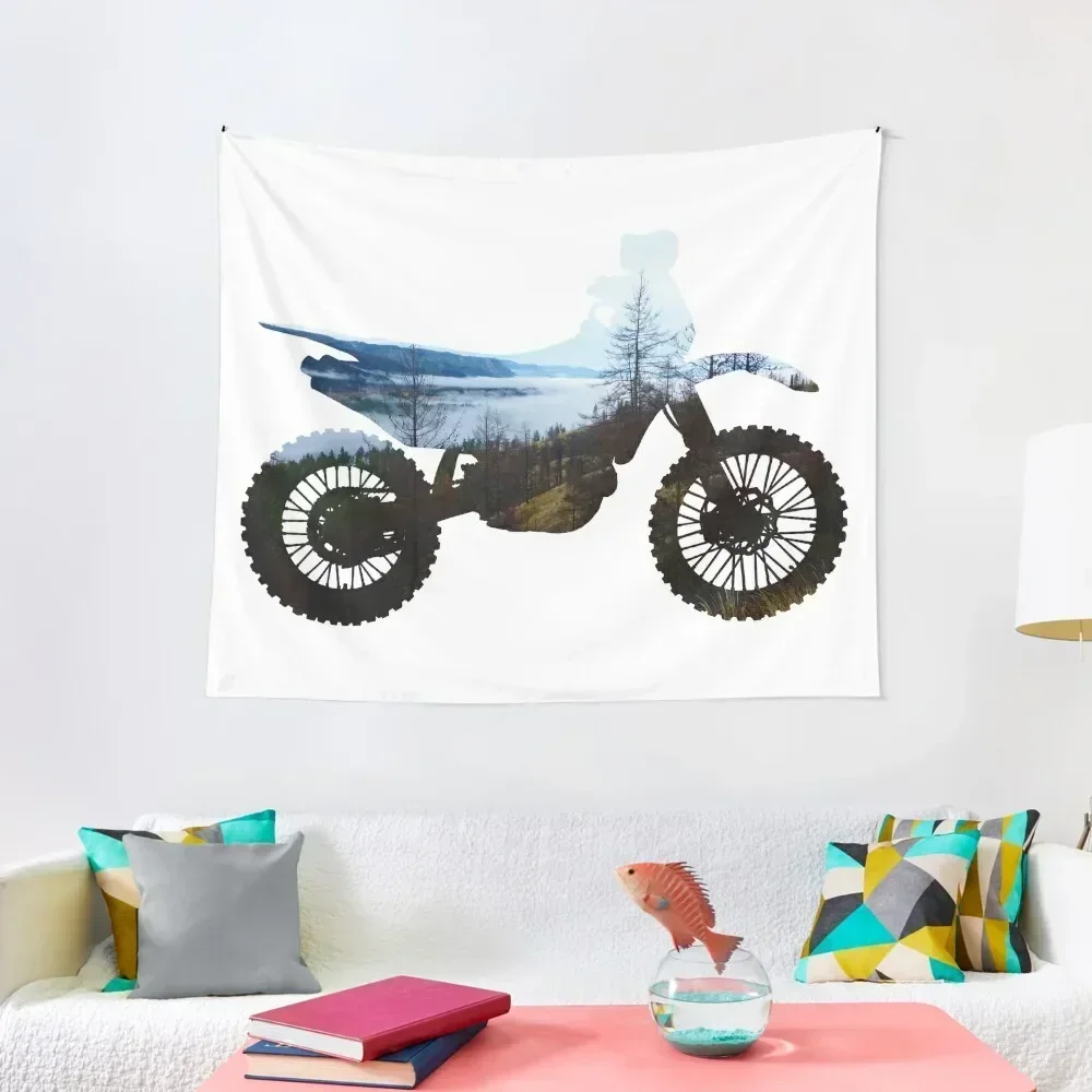 

Dirt Bike Tapestry Wallpaper Bedroom Outdoor Decoration Home Decorations Aesthetic Tapestry