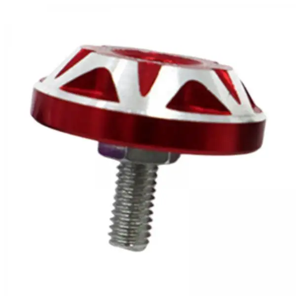 2xMotorcycle License Screw Cover License Fasteners Screws Caps