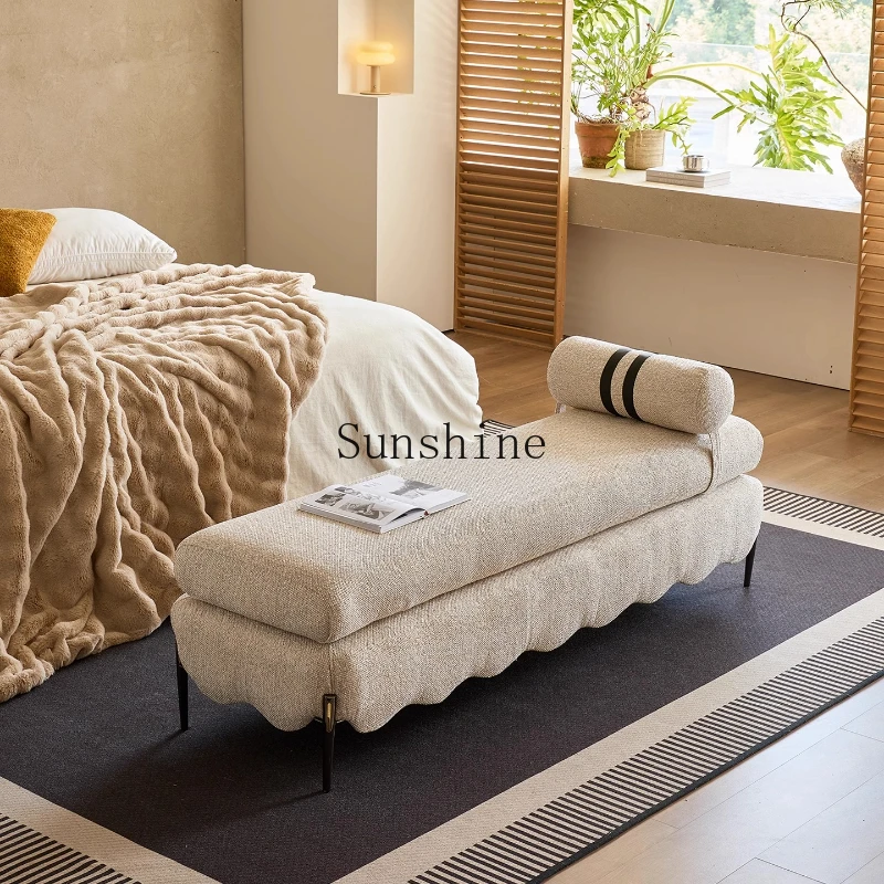 

French bedside stool bedroom, art cloakroom sofa, medieval homestay master bedroom strip