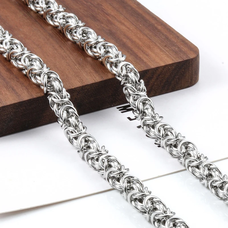 Stainless Steel 6mm Handmade Keel Chains For Jewelry Making Supplies DIY Necklace Bracelet Charms Findings Accessories Not Fade